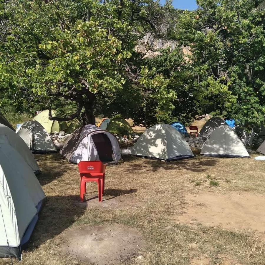 Gjipe Eco Campground Vuno Eksteriør billede