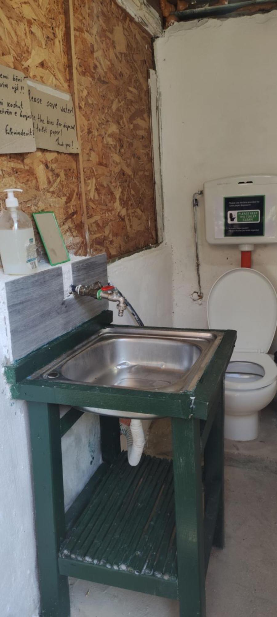 Gjipe Eco Campground Vuno Eksteriør billede